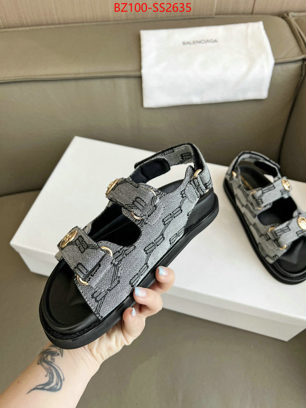 Women Shoes-Balenciaga buy aaaaa cheap ID: SS2635 $: 100USD