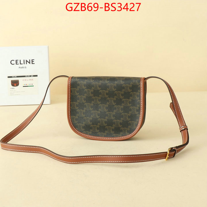 CELINE Bags(4A)-Crossbody- luxury cheap ID: BS3427 $: 69USD,