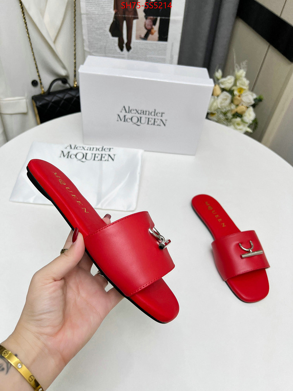 Women Shoes-Alexander McQueen most desired ID: SS5214 $: 75USD