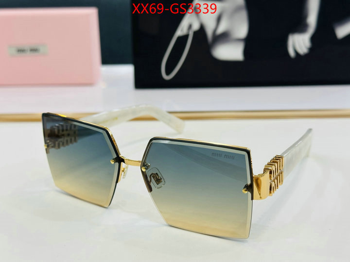 Glasses-Miu Miu where could you find a great quality designer ID: GS3339 $: 69USD