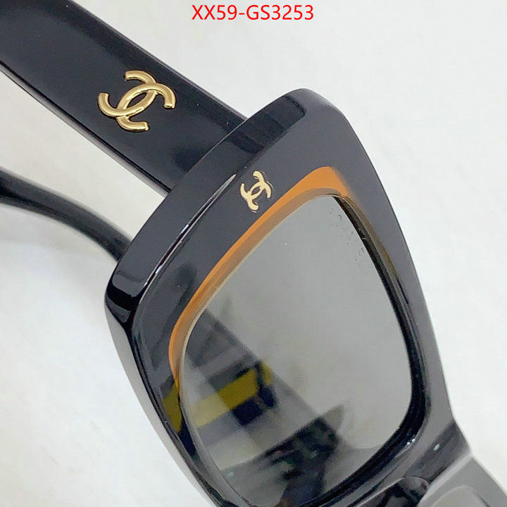 Glasses-Chanel how to buy replcia ID: GS3253 $: 59USD