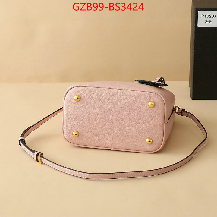 Prada Bags(4A)-bucket bag high quality happy copy ID: BS3424 $: 99USD,