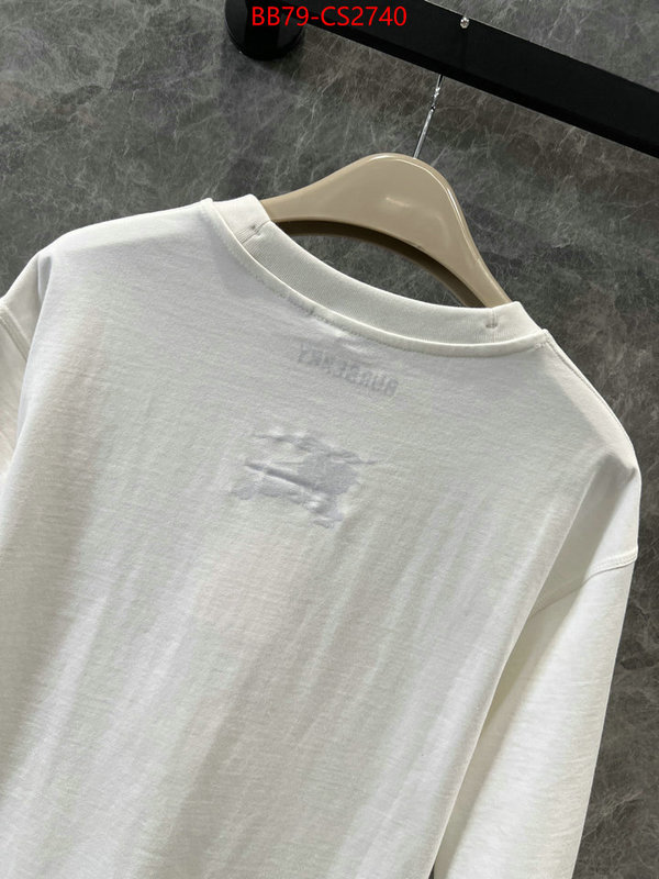 Clothing-Burberry top quality website ID: CS2740 $: 79USD