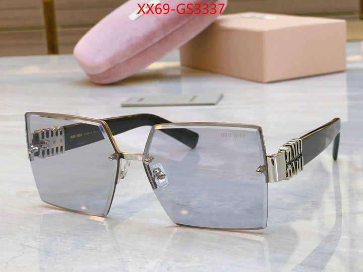 Glasses-Miu Miu for sale cheap now ID: GS3337 $: 69USD