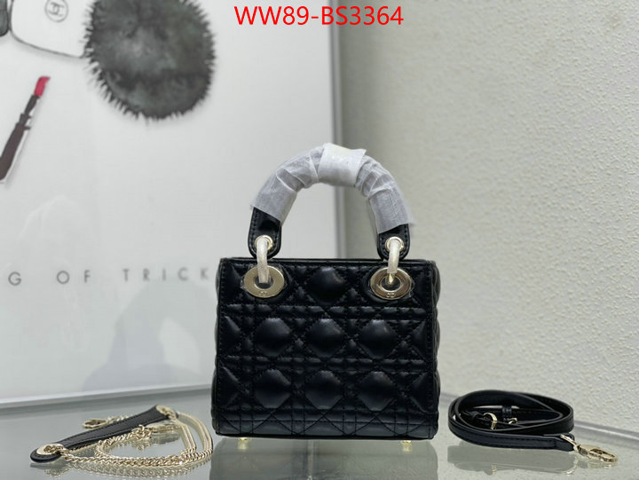 Dior Bags(4A)-Lady- replica wholesale ID: BS3364 $: 89USD,