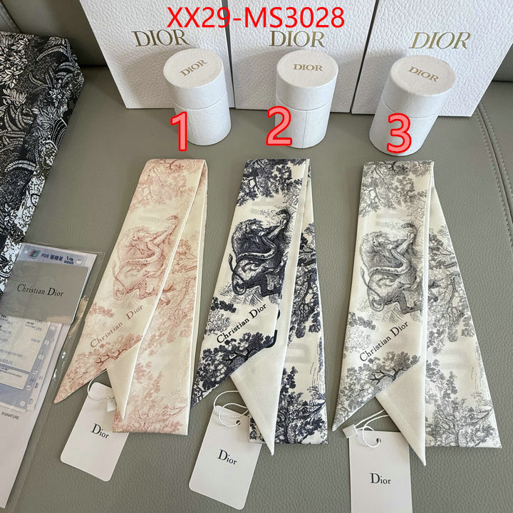 Scarf-Dior luxury cheap ID: MS3028 $: 29USD