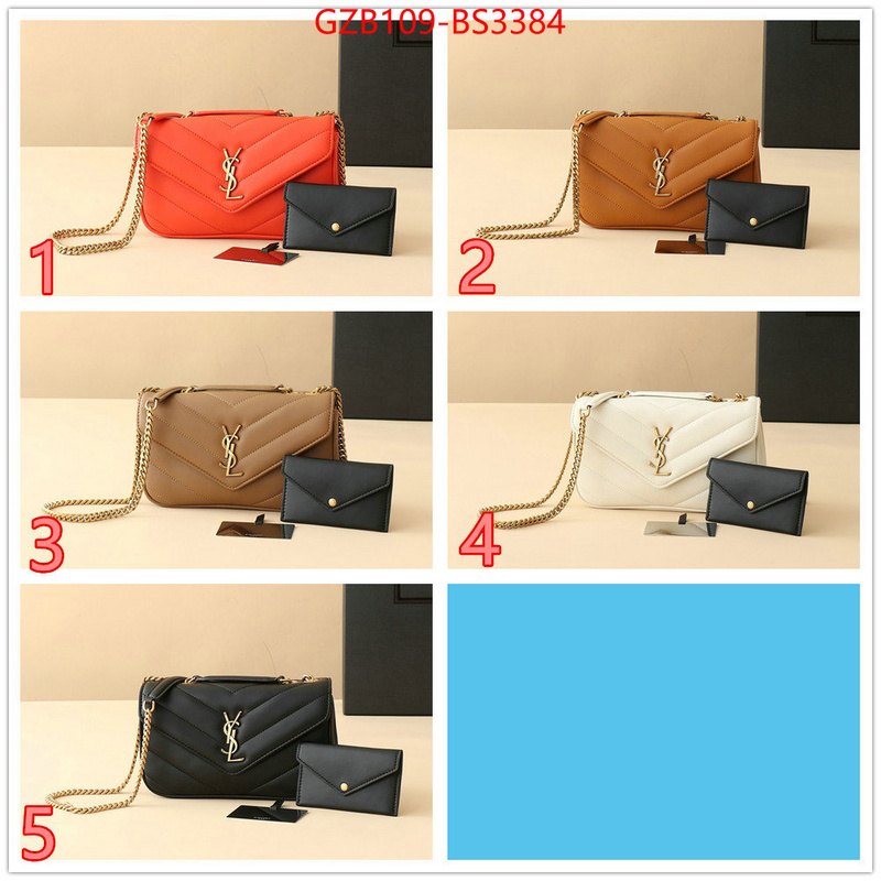 YSL Bags(4A)-Crossbody- replcia cheap ID: BS3384 $: 109USD,