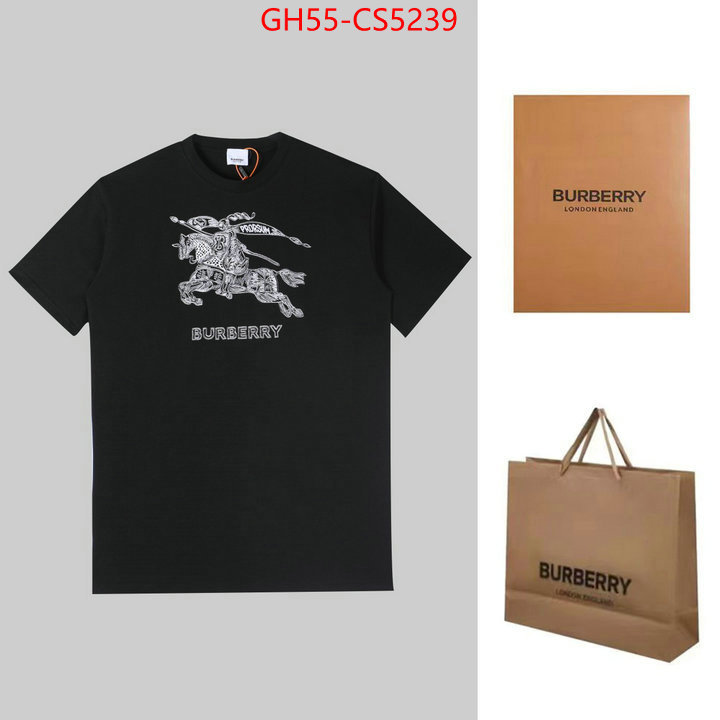 Clothing-Burberry brand designer replica ID: CS5239 $: 55USD