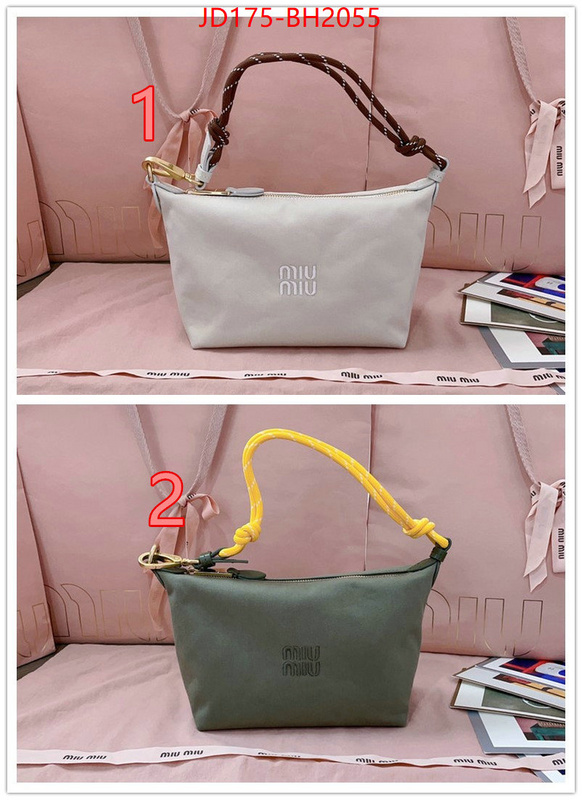 Miu Miu Bags(TOP)-Handbag- replcia cheap ID: BH2055 $: 175USD,