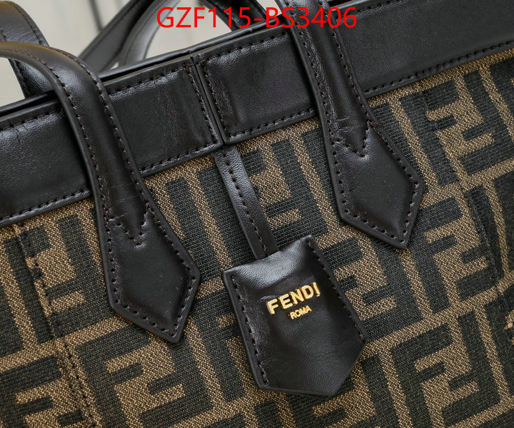 Fendi Bags(4A)-Handbag- designer replica ID: BS3406