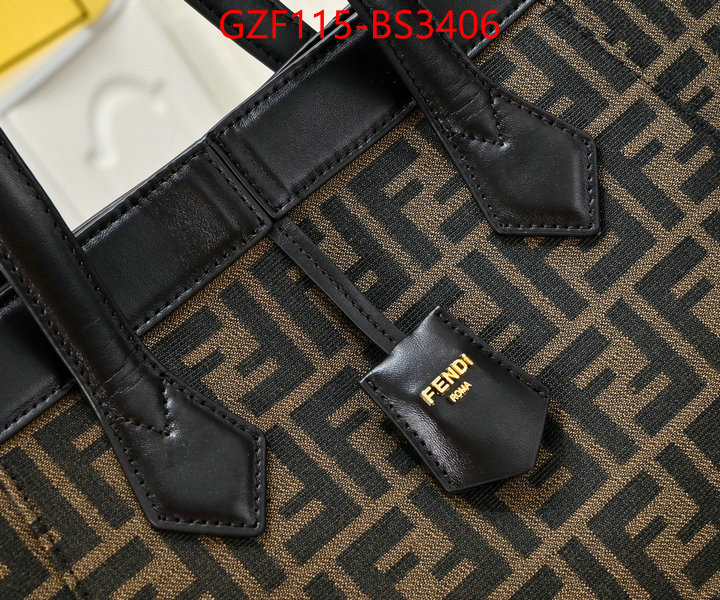 Fendi Bags(4A)-Handbag- designer replica ID: BS3406