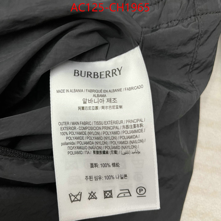 Clothing-Burberry flawless ID: CH1965 $: 125USD