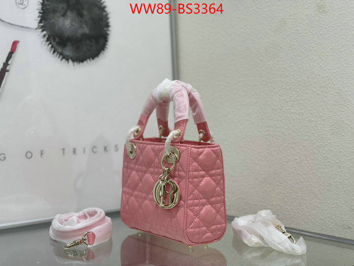 Dior Bags(4A)-Lady- replica wholesale ID: BS3364 $: 89USD,