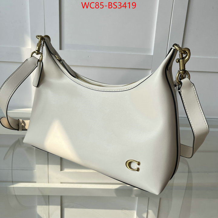 Coach Bags(4A)-Crossbody- top brands like ID: BS3419 $: 85USD,