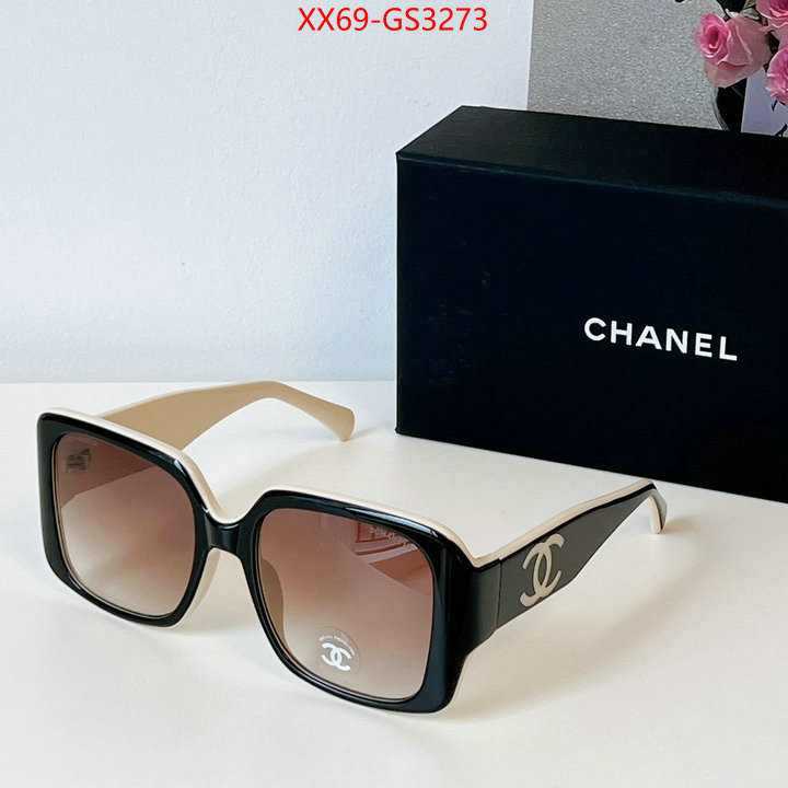 Glasses-Chanel exclusive cheap ID: GS3273 $: 69USD