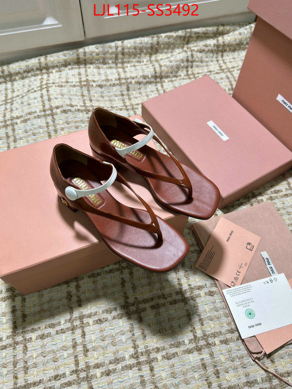 Women Shoes-Miu Miu shop the best high authentic quality replica ID: SS3492 $: 115USD