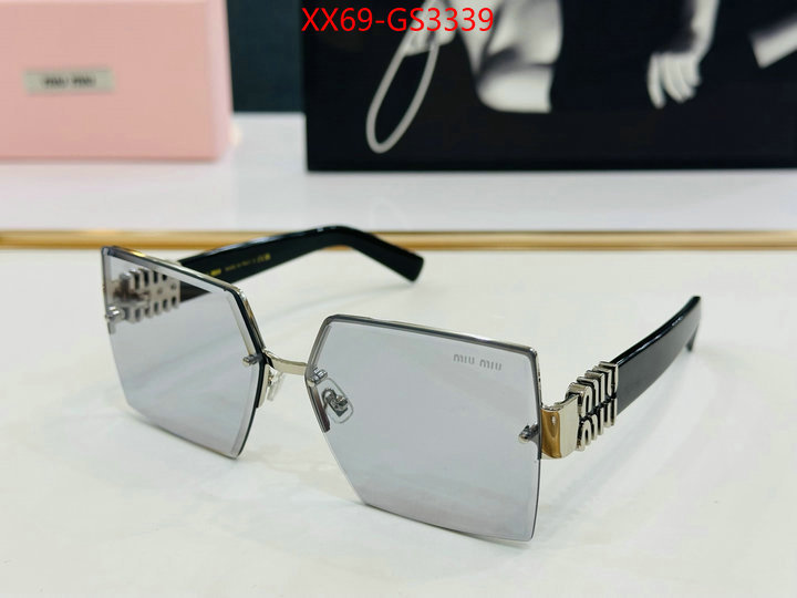 Glasses-Miu Miu where could you find a great quality designer ID: GS3339 $: 69USD