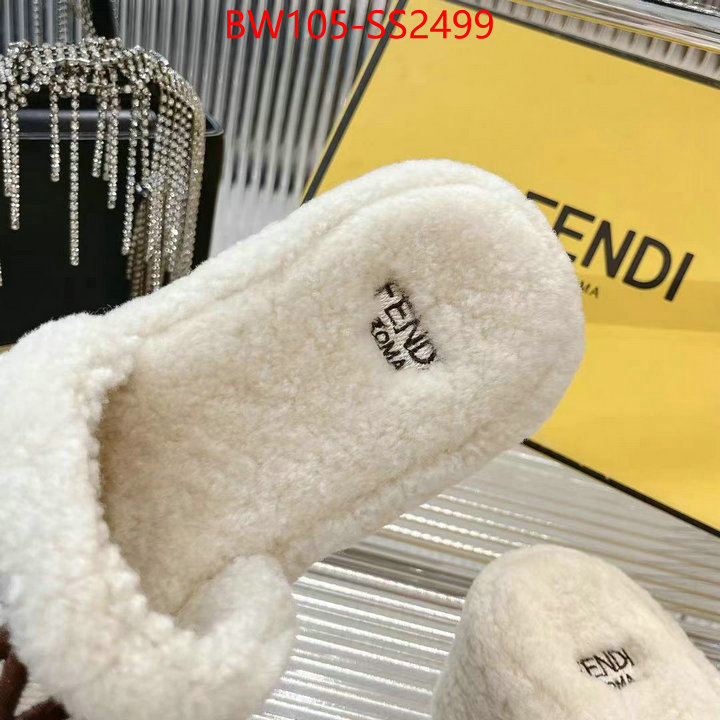 Women Shoes-Fendi shop cheap high quality 1:1 replica ID: SS2499 $: 105USD