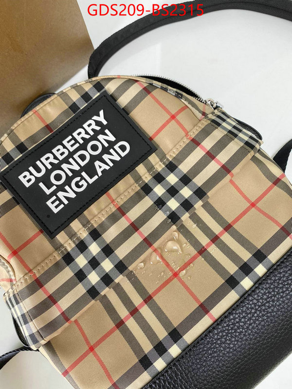 Burberry Bags(TOP)-Backpack- top ID: BS2315 $: 209USD,