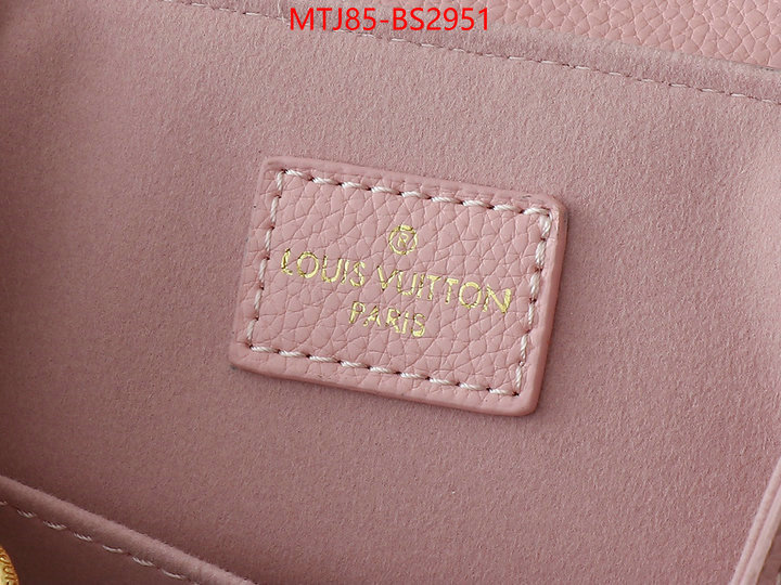 LV Bags(4A)-Backpack- where to buy high quality ID: BS2951 $: 85USD,