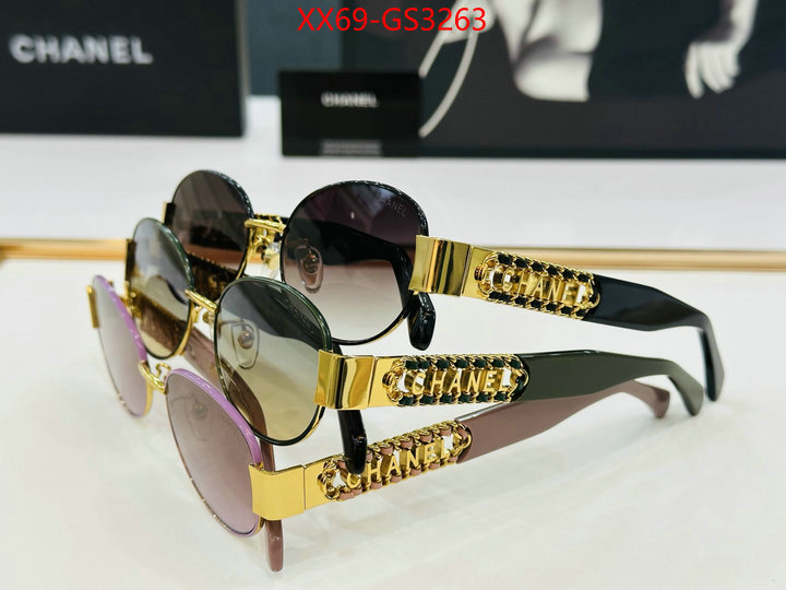 Glasses-Chanel aaaaa+ quality replica ID: GS3263 $: 69USD