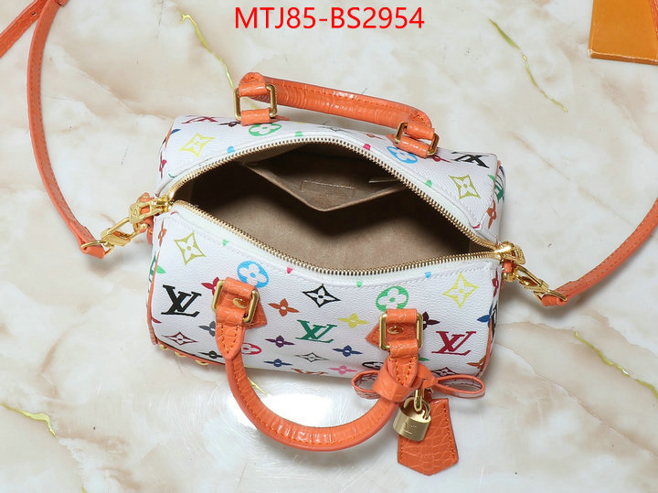 LV Bags(4A)-Speedy- how to buy replcia ID: BS2954 $: 85USD,