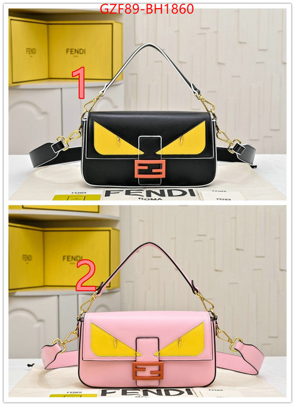 Fendi Bags(4A)-Baguette- find replica ID: BH1860 $: 89USD,