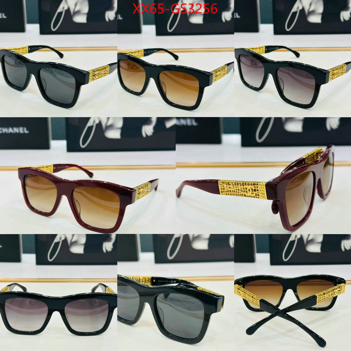 Glasses-Chanel fake ID: GS3256 $: 65USD