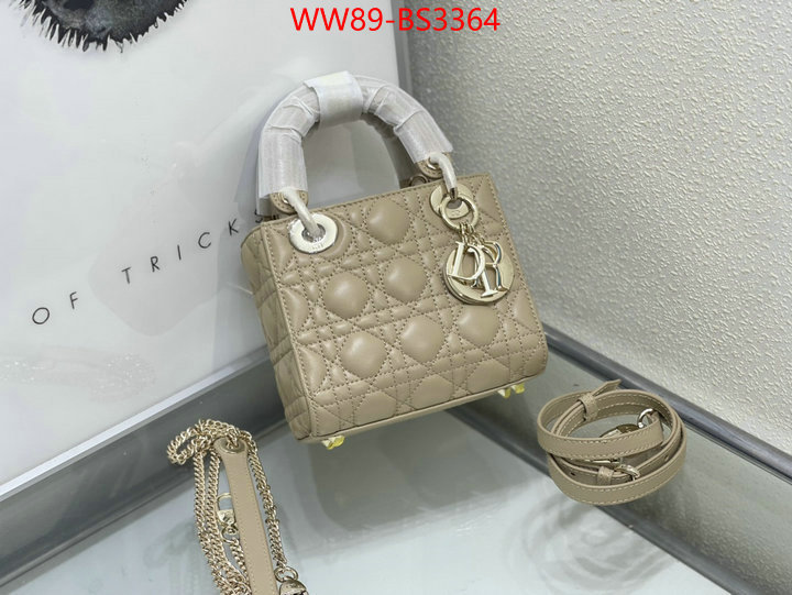 Dior Bags(4A)-Lady- replica wholesale ID: BS3364 $: 89USD,