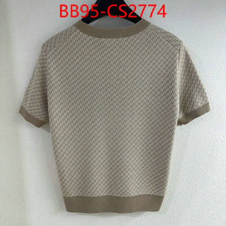 Clothing-Fendi top quality ID: CS2774 $: 95USD