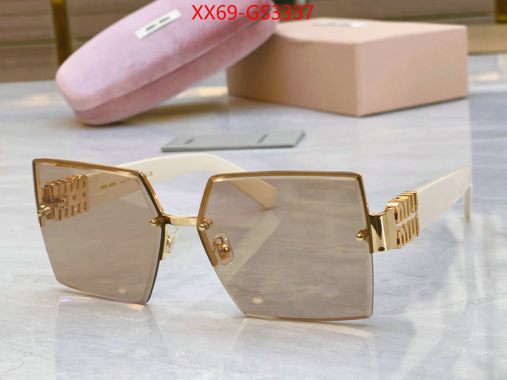 Glasses-Miu Miu for sale cheap now ID: GS3337 $: 69USD