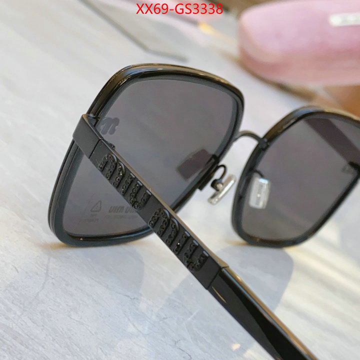 Glasses-Miu Miu replica 1:1 high quality ID: GS3338 $: 69USD