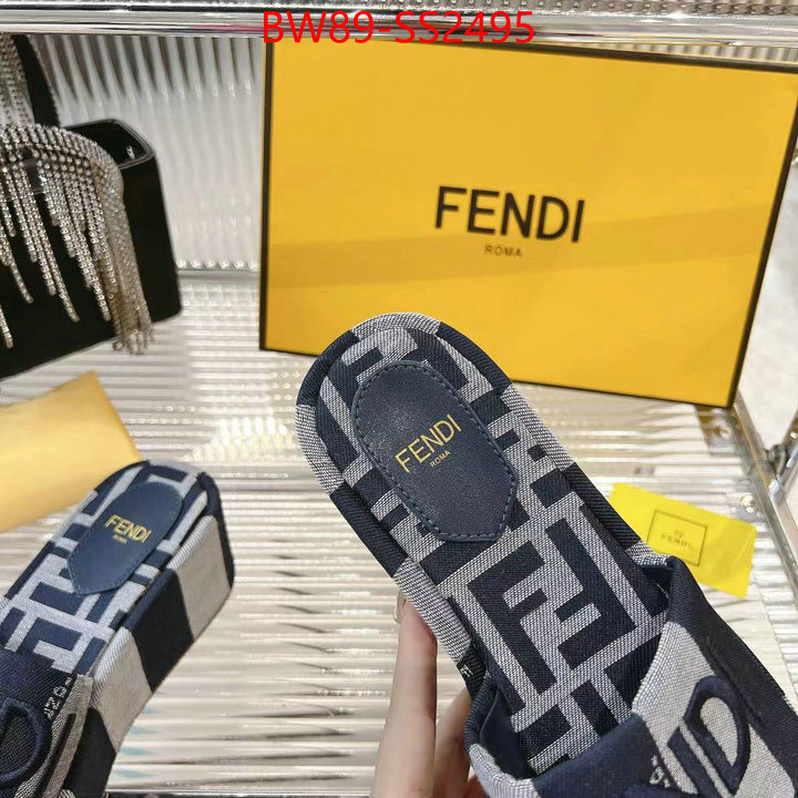 Women Shoes-Fendi quality aaaaa replica ID: SS2495 $: 89USD