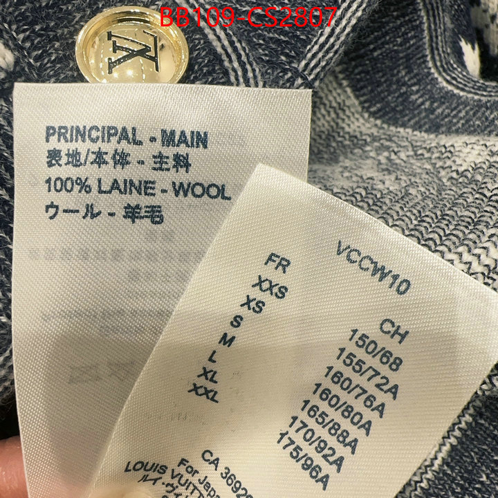 Clothing-LV how to start selling replica ID: CS2807 $: 109USD