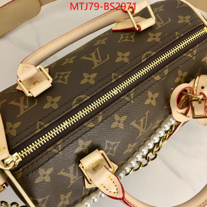 LV Bags(4A)-Speedy- top perfect fake ID: BS2971 $: 79USD,