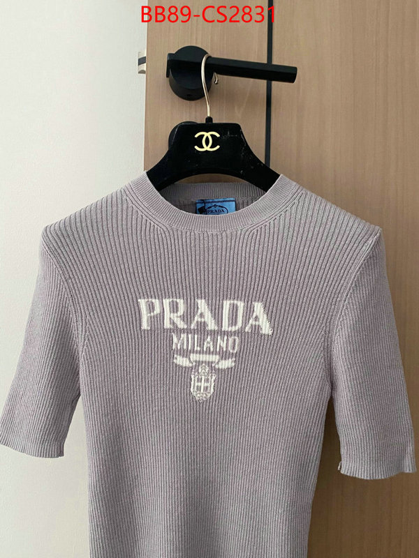 Clothing-Prada high quality replica designer ID: CS2831 $: 89USD