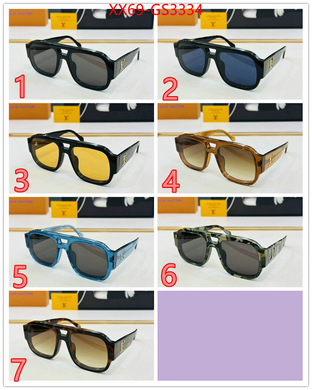 Glasses-LV website to buy replica ID: GS3334 $: 69USD