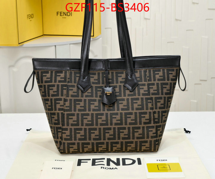 Fendi Bags(4A)-Handbag- designer replica ID: BS3406