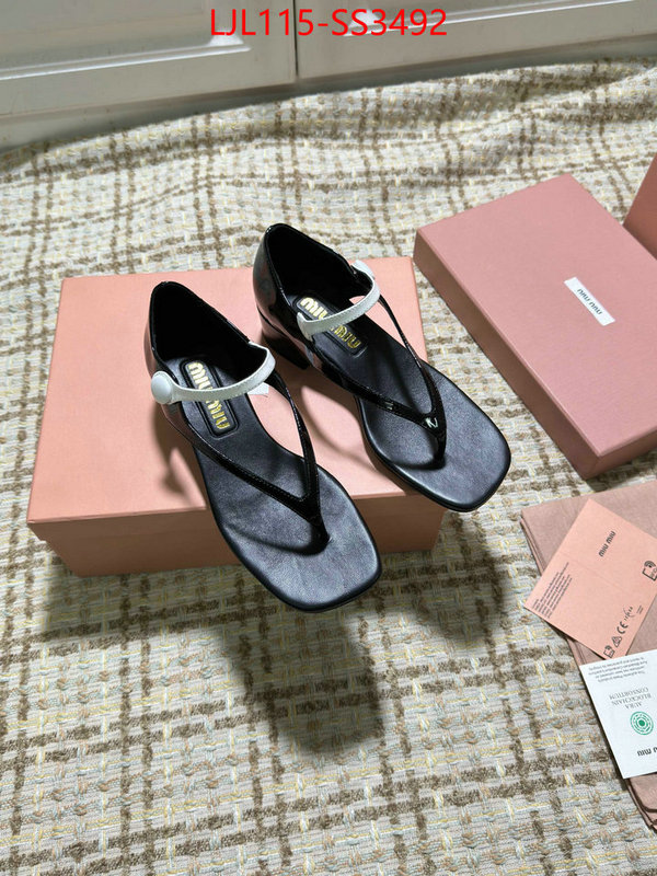 Women Shoes-Miu Miu shop the best high authentic quality replica ID: SS3492 $: 115USD