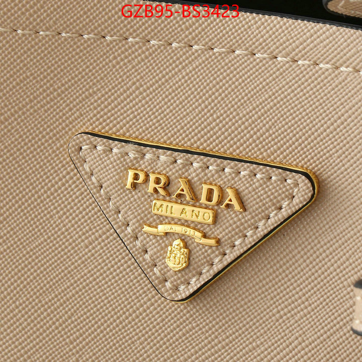 Prada Bags(4A)-bucket bag best replica 1:1 ID: BS3423 $: 95USD,