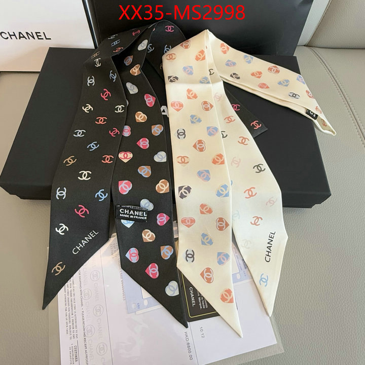 Scarf-Chanel wholesale replica shop ID: MS2998 $: 35USD