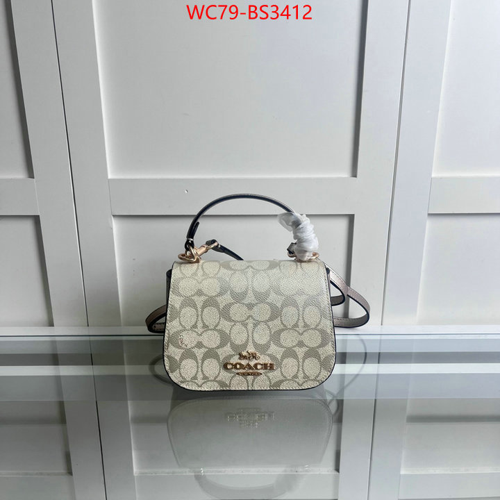 Coach Bags(4A)-Crossbody- high quality 1:1 replica ID: BS3412 $: 79USD,