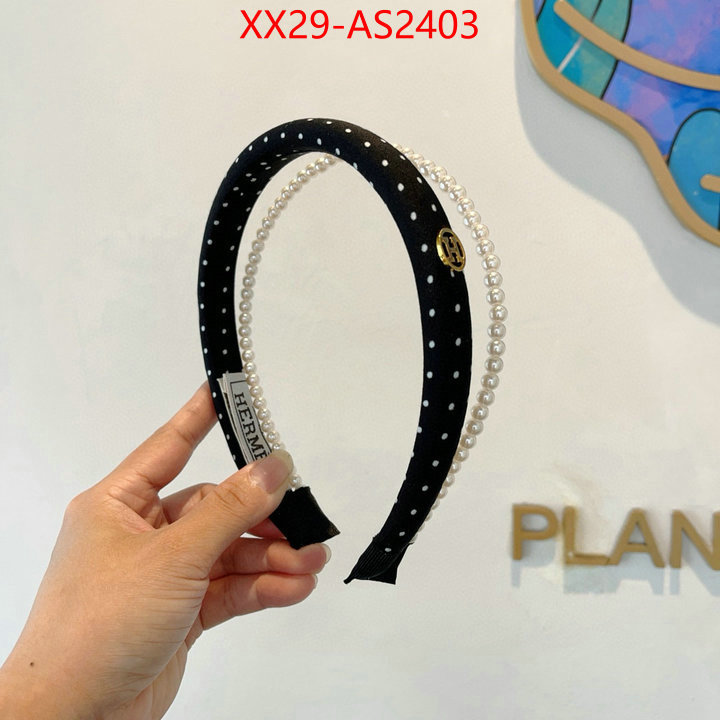 Hair band-Hermes buy ID: AS2403 $: 29USD