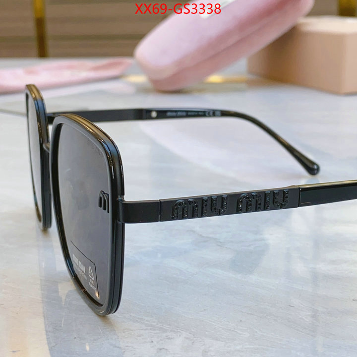 Glasses-Miu Miu replica 1:1 high quality ID: GS3338 $: 69USD