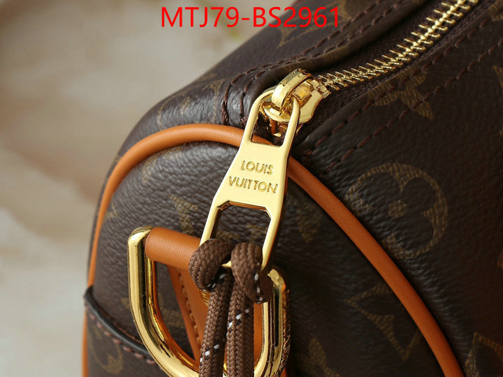 LV Bags(4A)-Speedy- best wholesale replica ID: BS2961 $: 79USD,