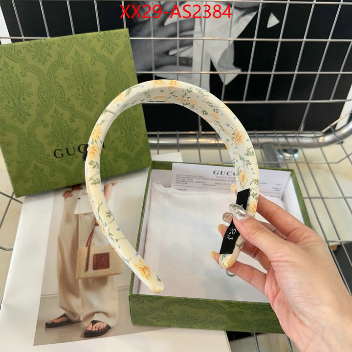 Hair band-Gucci luxury fake ID: AS2384 $: 29USD