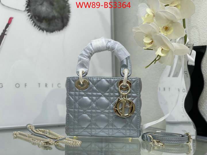 Dior Bags(4A)-Lady- replica wholesale ID: BS3364 $: 89USD,