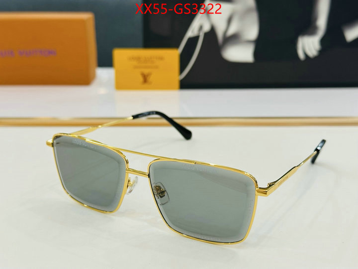 Glasses-LV 1:1 clone ID: GS3322 $: 55USD