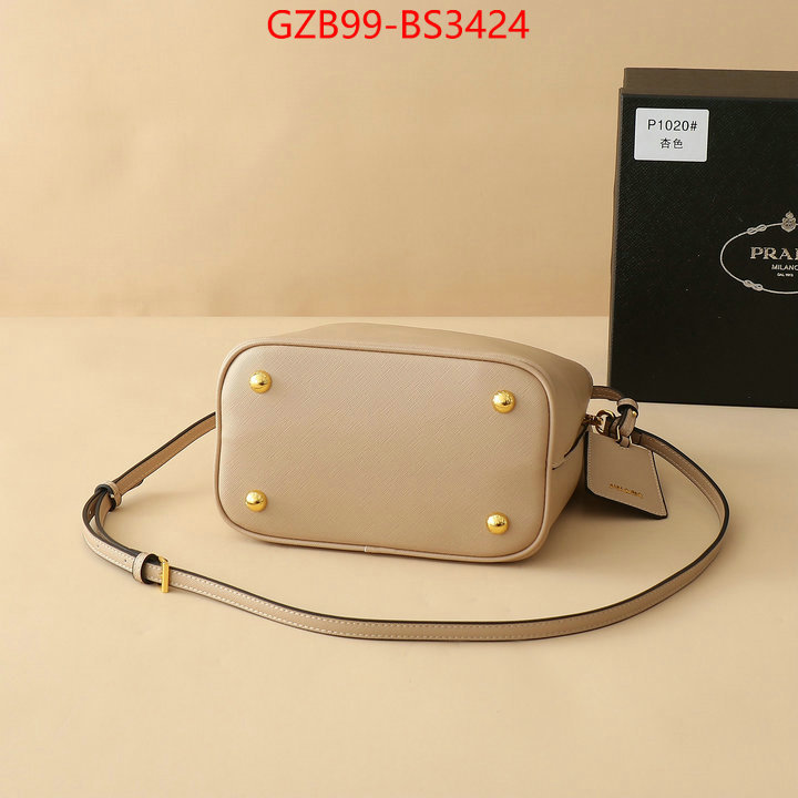 Prada Bags(4A)-bucket bag high quality happy copy ID: BS3424 $: 99USD,