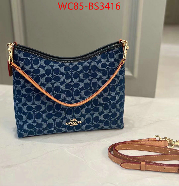 Coach Bags(4A)-Crossbody- for sale online ID: BS3416 $: 85USD,